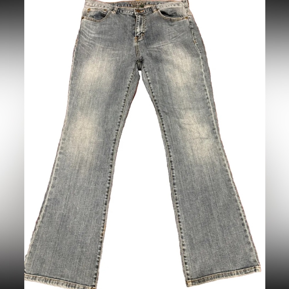 Ralph Lauren Womens Jeans 12 Blue Classic Bootcut Medium Wash Casual Denim 1